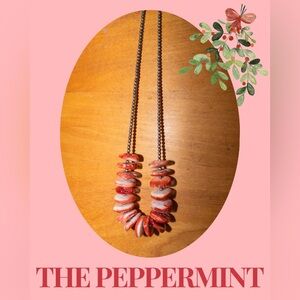 Red Spiny Oyster Shell & Navajo Pearl Necklace